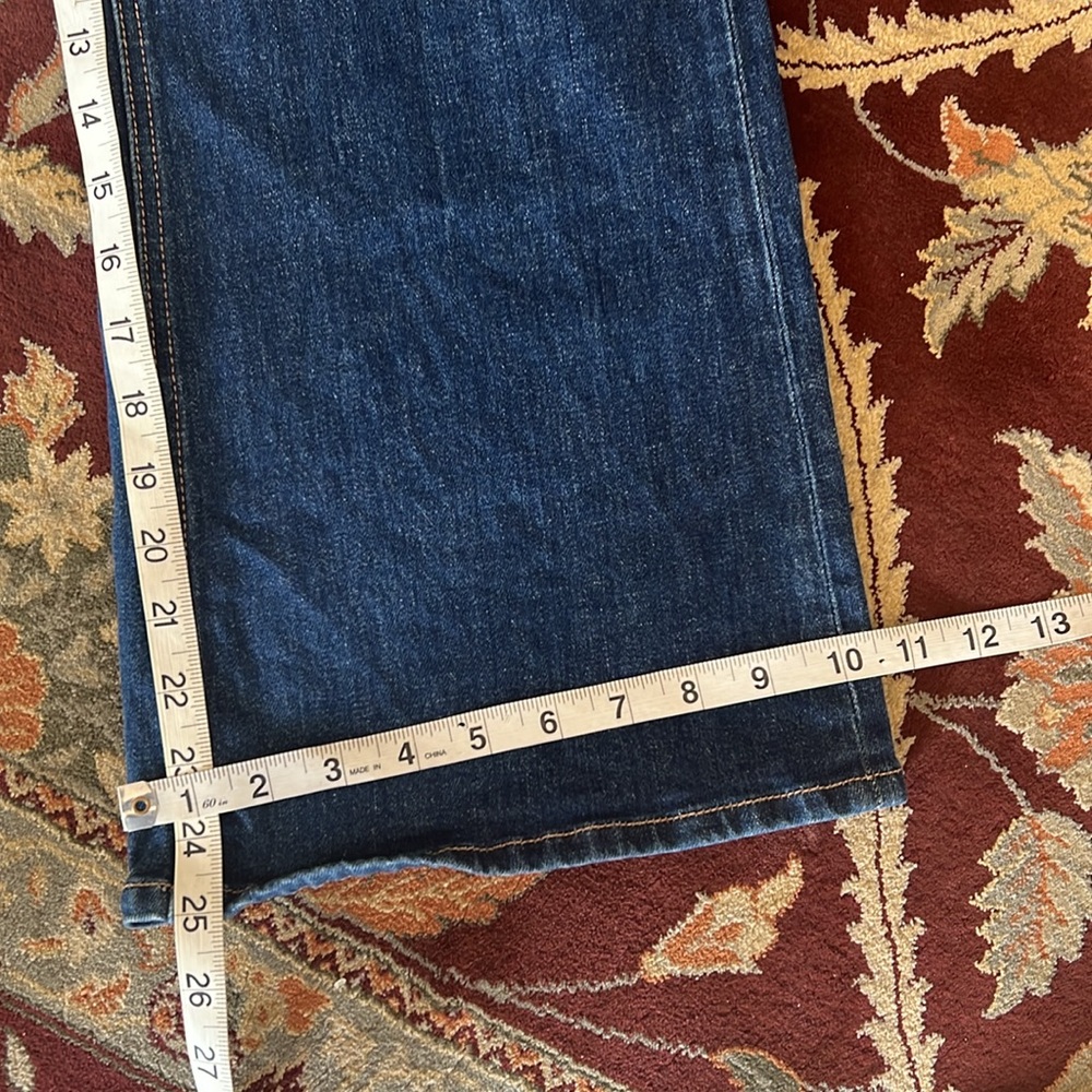 The GREAT. Women’s the rider cropped wide leg jeans size 28 USA - Picture 4 of 5